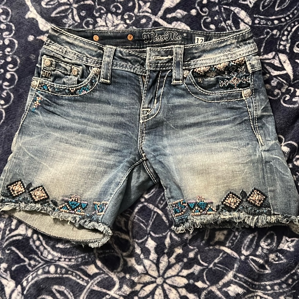 Kid Miss me Jean Shorts